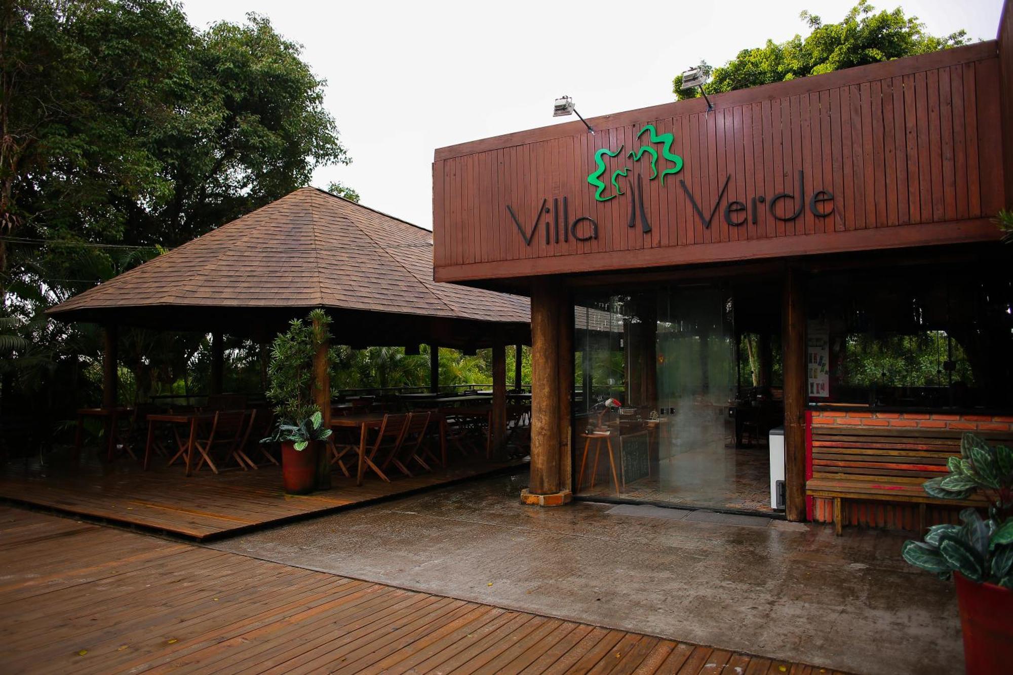 Pousada Villa Verde - Frente Para A Praia Do Farol إيلها دو ميل المظهر الخارجي الصورة