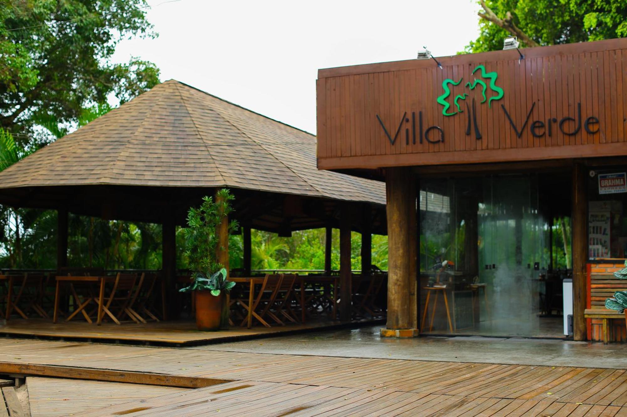 Pousada Villa Verde - Frente Para A Praia Do Farol إيلها دو ميل المظهر الخارجي الصورة